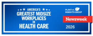 Newsweek's America's Greatest Midsize Workplaces in Health Care 2026 Logo